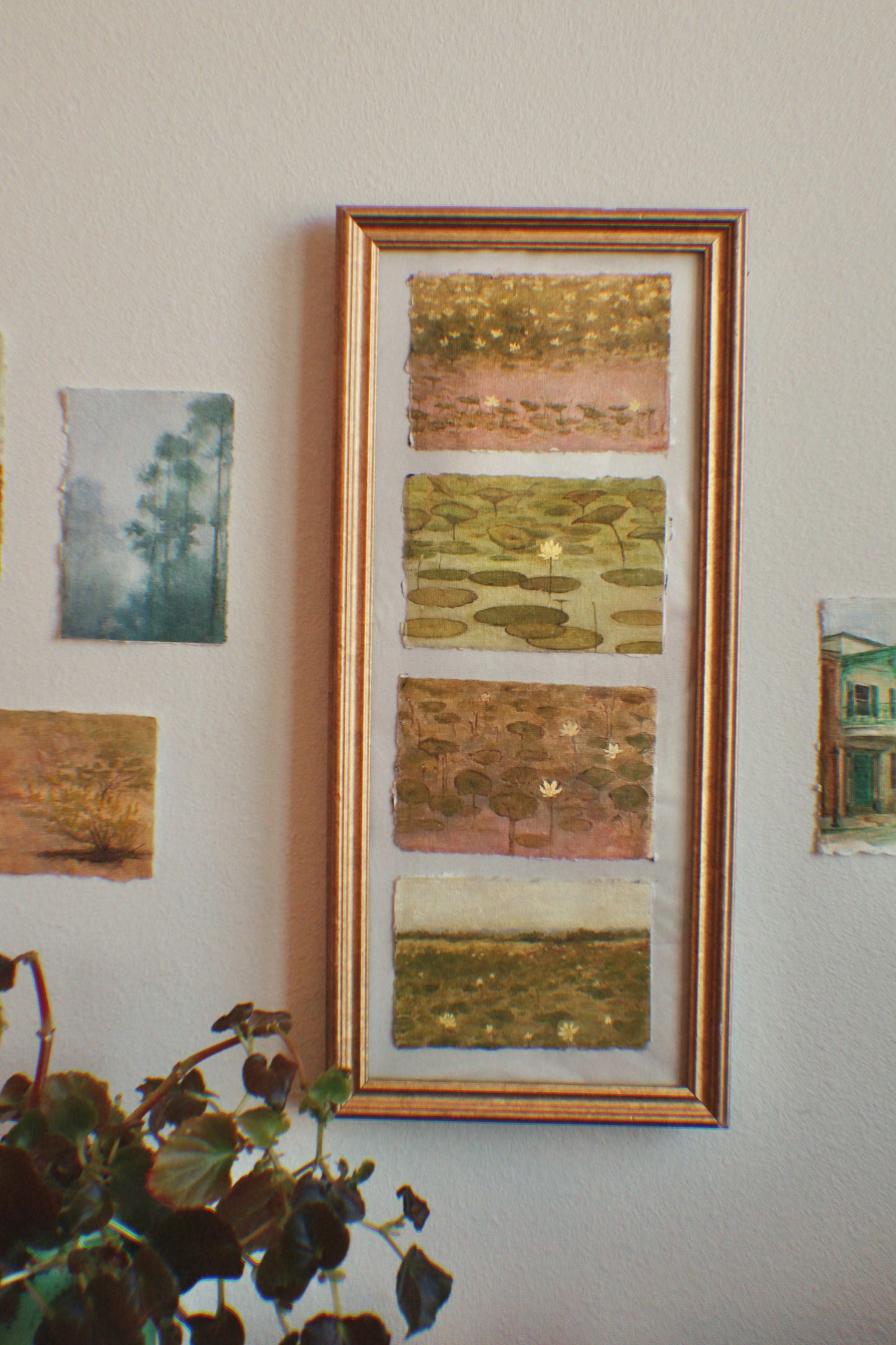 framed egyptian cotton PRINTS