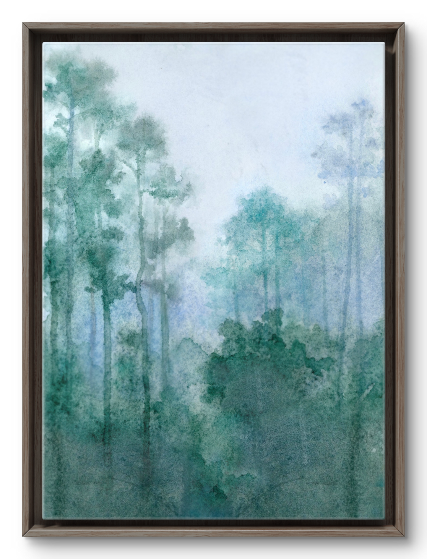 ✣ fog through loblolly pines sister print ✣