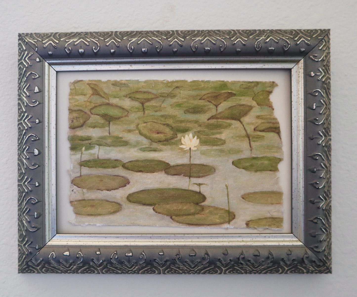 ✧ bayou lantern framed print ✧