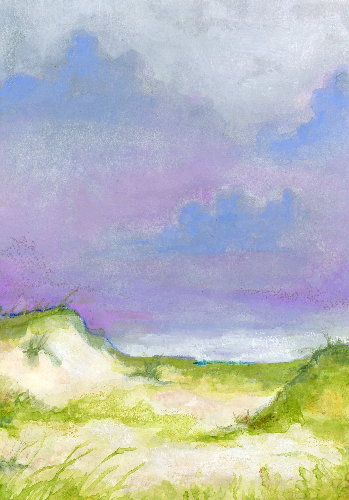 ꙳ beach grass print ꙳